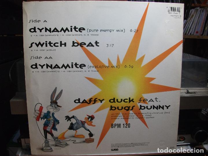 Discos de vinilo: DAFFY DUCK  DYNAMITE  MAXI GERMANY 1992 PDELUXE - Foto 2