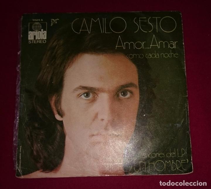 Discos de vinilo: Camilo Sesto - Amor amar - Foto 2