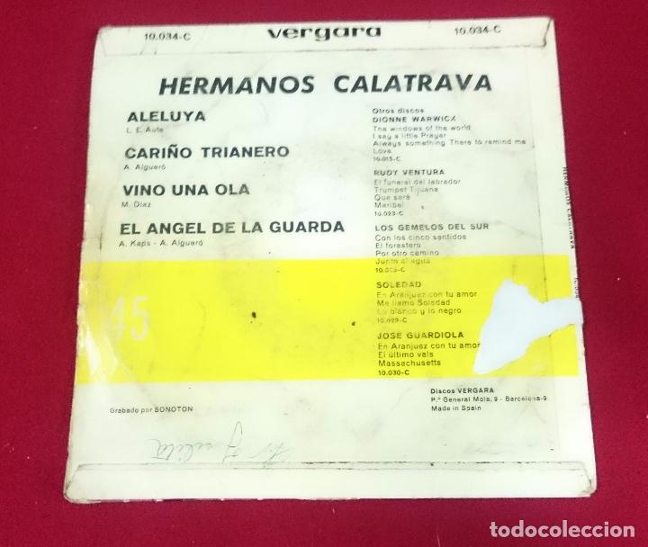 Discos de vinilo: HERMANOS CALATRAVA - ALELUYA - Foto 2
