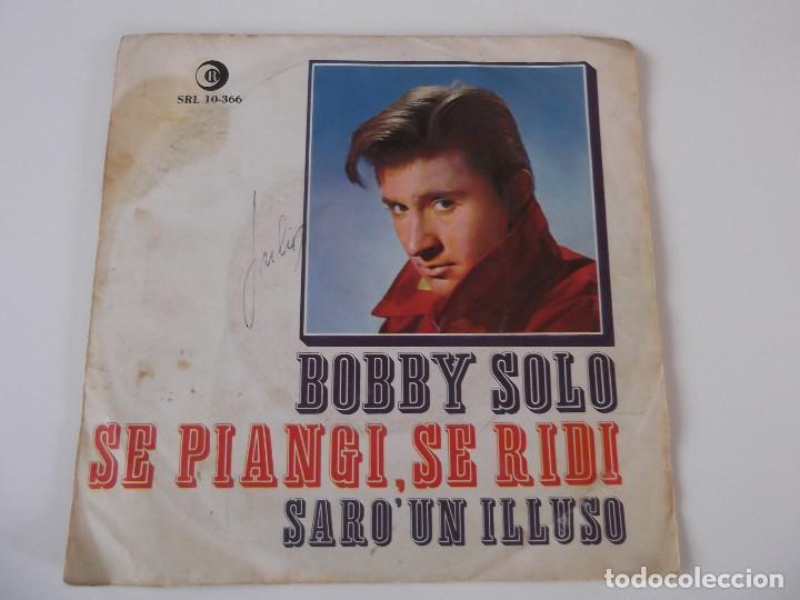Discos de vinilo: BOBBY SOLO - Se piangi, se ridi - Foto 1