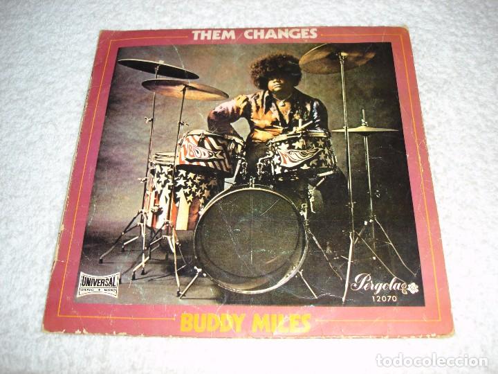 Discos de vinilo: BUDDY MILES. EP.: THEM CHANGES + 3 - EP - PERGOLAS 1971 - Foto 1