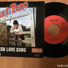 Discos de vinilo: SANTI BONO `SPANISH LOVE SONG` 1977 MALLER.. Lote 91261515