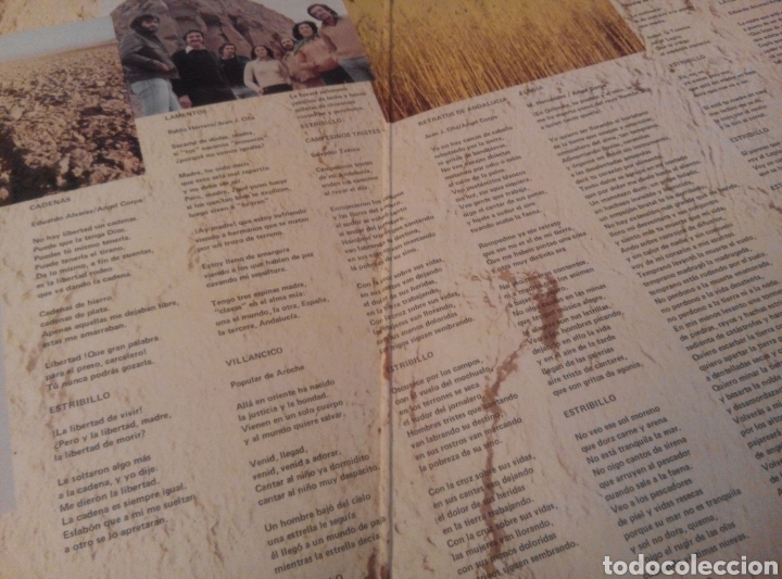 Discos de vinilo: JARCHA. CADENAS LP - Foto 3