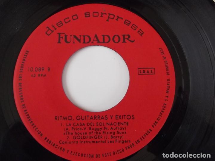 Discos de vinilo: LES FINGERS - Ritmo, guitarras y exitos - Foto 2