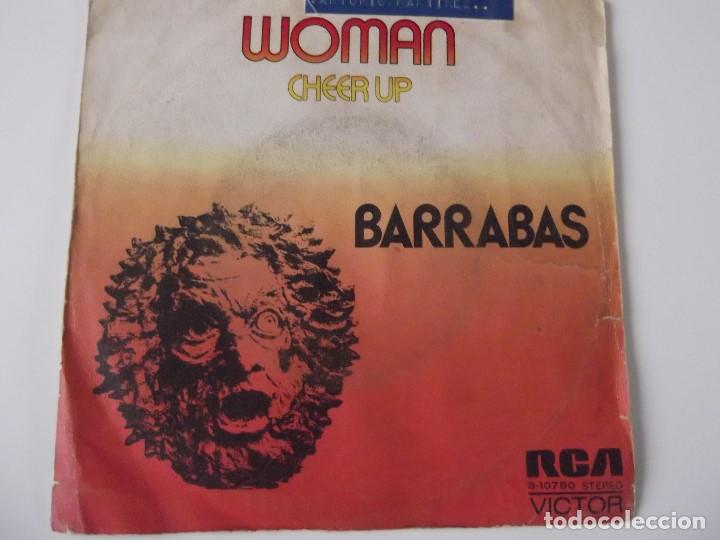 Discos de vinilo: BARRABAS - Woman / Cheer up - Foto 1