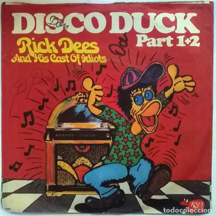 rick dees disco duck single cover