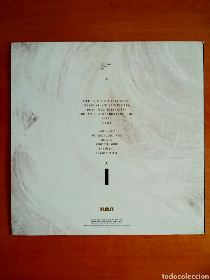 Discos de vinilo: Savage - Eurythmics - Foto 7