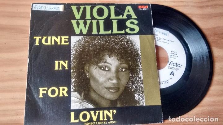 Discos de vinilo: SINGLE (VINILO) DE VIOLA WILLS A&Ntilde;OS 80 - Foto 1