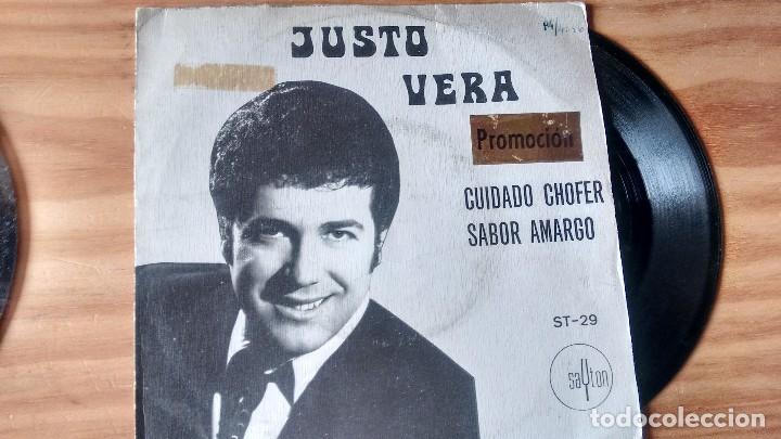 Discos de vinilo: SINGLE (VINILO) DE JUSTO VERA A&Ntilde;OS 70 - Foto 1