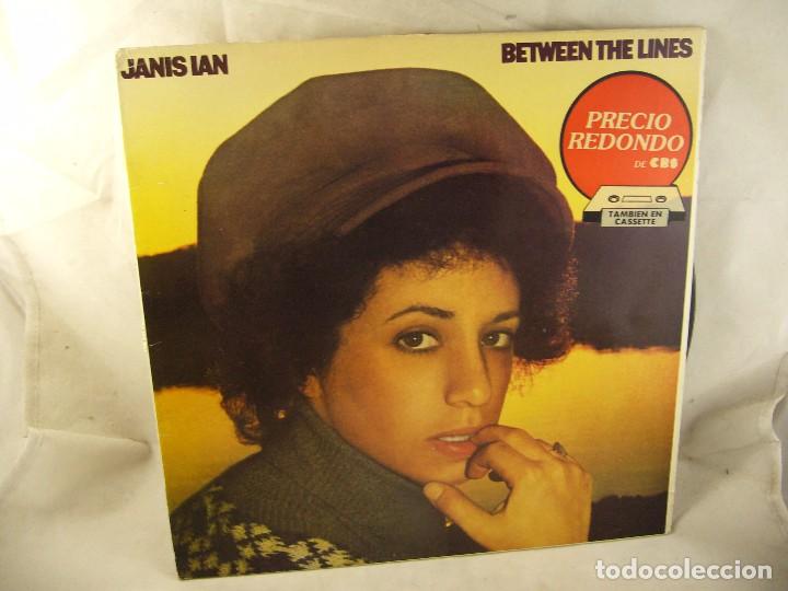 Discos de vinilo: JANIS IAN (LP) BETWEEN THE LINES A&Ntilde;O 1975 - Foto 1