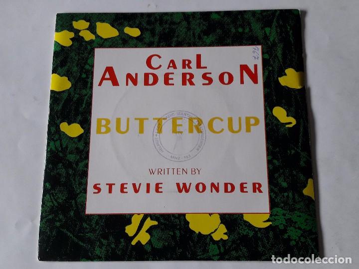 Discos de vinilo: Carl Anderson - Buttercup - 1985 - SINGLE - Foto 1