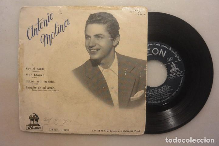 Discos de vinilo: SEGUNDO DISCO ANTONIO MOLINA SOY EL CANTE. ODEON - Foto 1