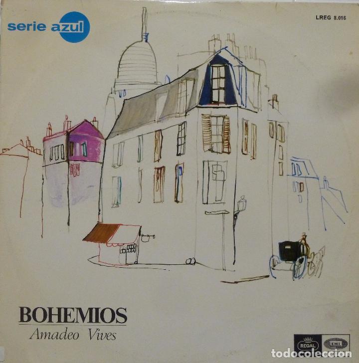 Discos de vinilo: BOHEMIOS ZARZUELA EN UN ACTO - Foto 1