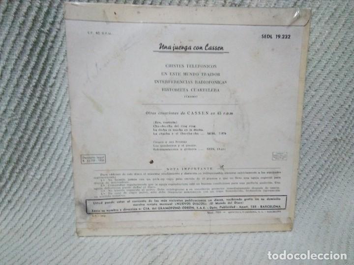 Discos de vinilo: single del humorista CASSEN - Foto 3