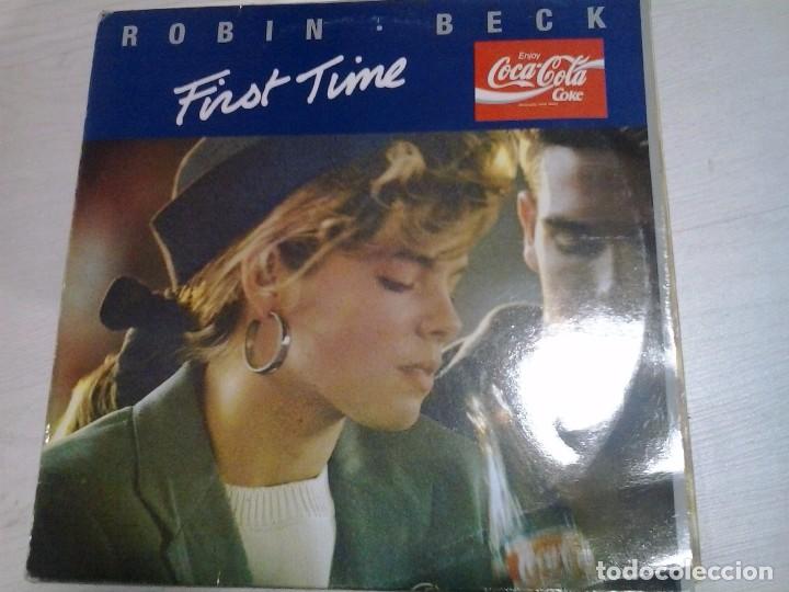 Discos de vinilo: Robin Beck -  &lrm; First Time . maxi - Foto 1