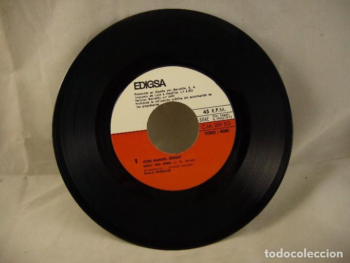 Discos de vinilo: serrat quasi una dona - Foto 3