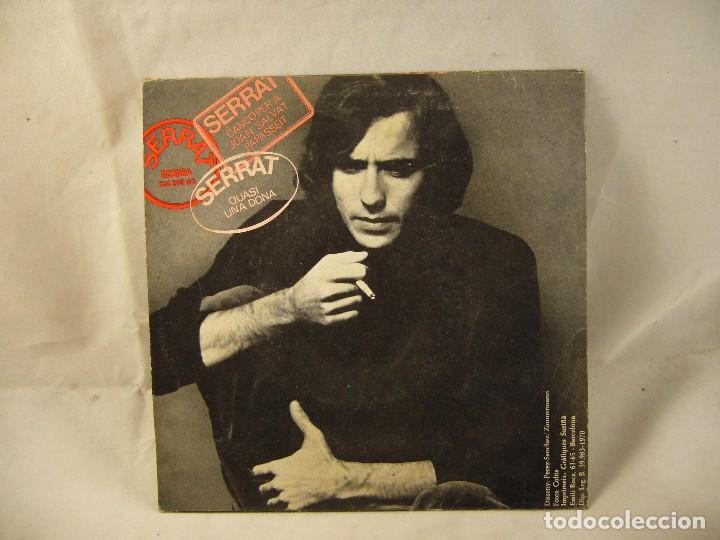 Discos de vinilo: serrat quasi una dona - Foto 4