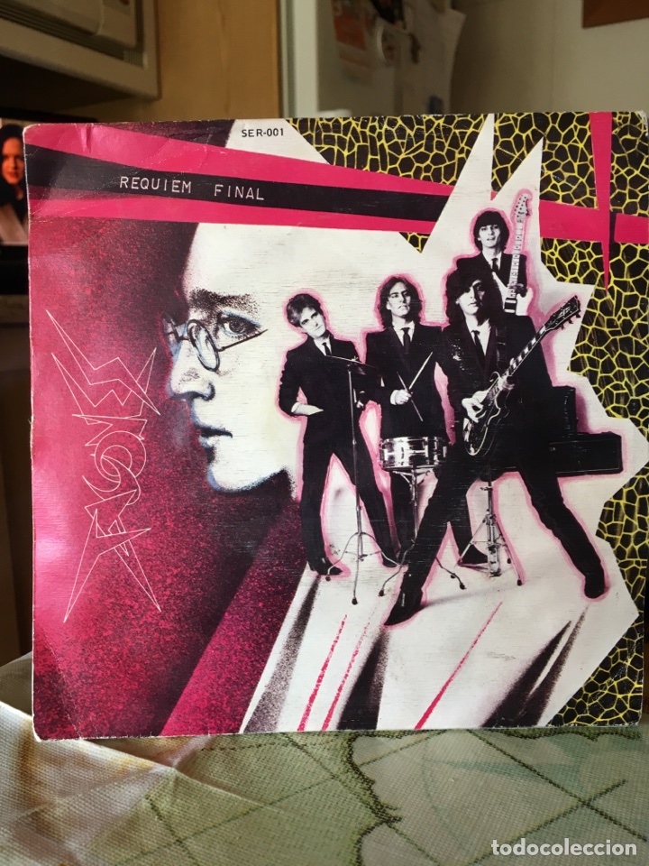 Disques de vinyle: TACONES-REQUIEM FINAL/LOCURAS PARA FANS-PROMO,LIMITADO Y NUMERADO-1981