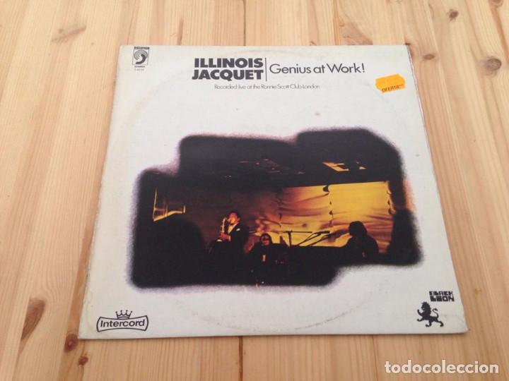 Discos de vinilo: Illinois Jacquet -- Genius At Work! -jazz - Foto 1