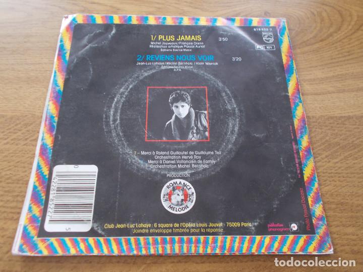Discos de vinilo: JEAN LUC LAHAYE. PLUS JAMAIS. - Foto 2