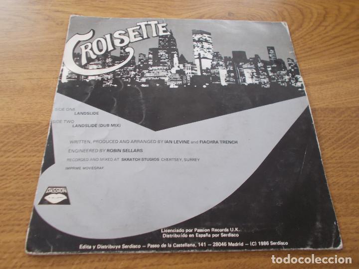 Discos de vinilo: CROISETTE. LANDSLIDE. - Foto 2