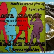 Discos de vinilo: ^ LOS MAC KE MAC'S (EP 1967) WINDY - THERE'S A KIND OF HUS - I GOT RYTHM - RAUL MATAS -TELEMUSICA. Lote 102435407