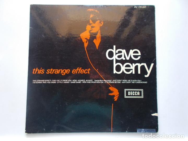 Discos de vinilo: DAVE BERRY - THIS STRANGE EFFECT - LP - 1967 - RECOPILATORIO - Foto 1