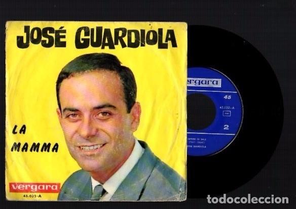 Discos de vinilo: JOSE GUARDIOLA - VERGARA 45.032 - A / 1964 - Foto 1
