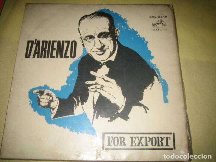 Discos de vinilo: D&acute;ARIENZO - LP ED. CHILE 1965 - Foto 1