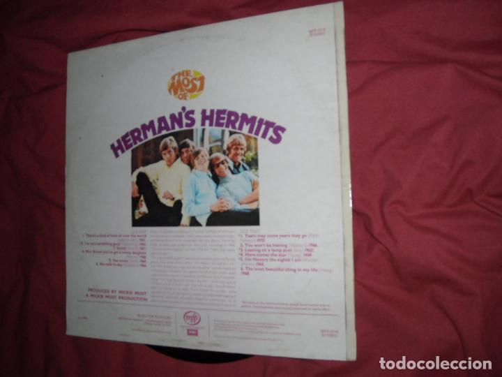 Discos de vinilo: THE MOST  HERMANS HERMITS, MFP 5216 ENGLAND - Foto 2
