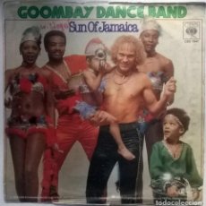 Discos de vinilo: GOOMBAY DANCE BAND. SUN OF JAMAICA/ ISLAND OF DREAMS. CBS, GERMANY 1979 SINGLE. Lote 102465707