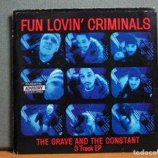 Discos de vinilo: FUN LOVIN' CRIMINALS - THE GRAVE AND THE CONSTANT / BOMBIN' THE L / BLUES FOR SUCKERS - 1996. Lote 102466623