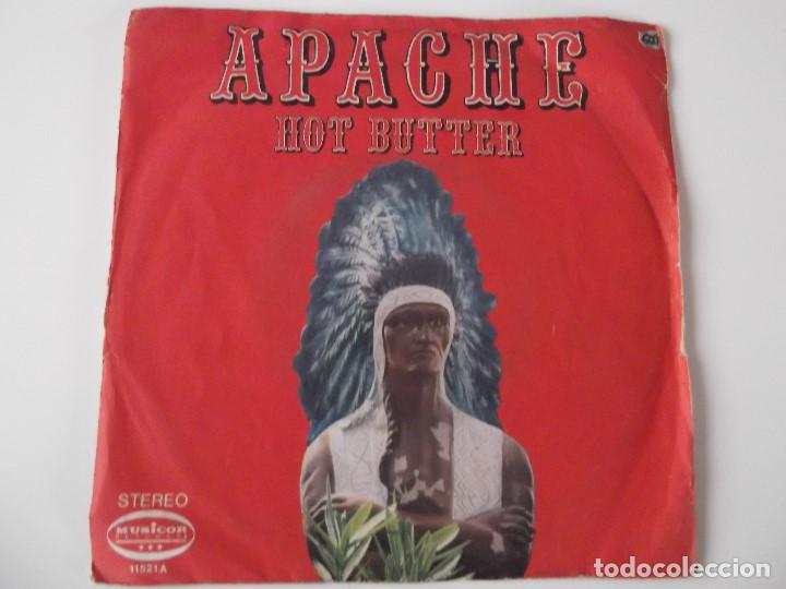 Discos de vinilo: HOT BUTTER - Apache  /  Hot butter - Foto 1