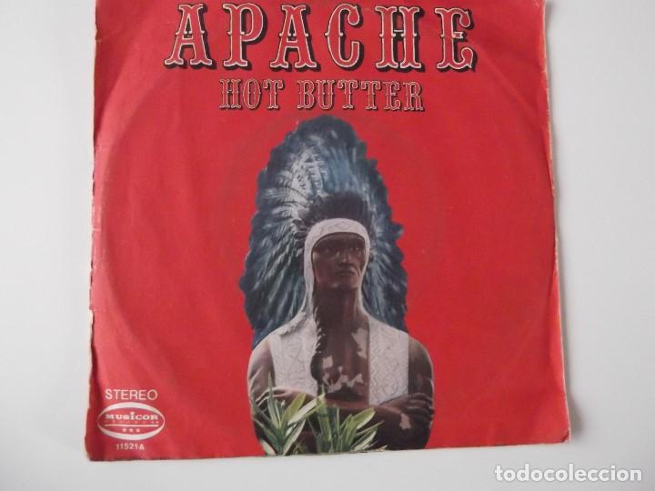 Discos de vinilo: HOT BUTTER - Apache  /  Hot butter - Foto 2