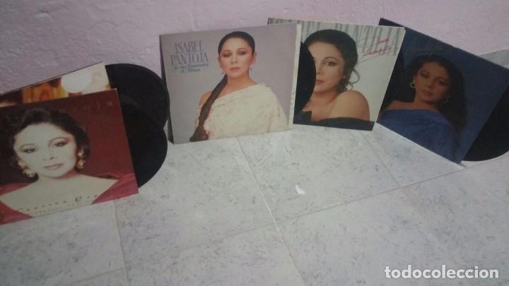 Discos de vinilo: Lote de 4 discos de vinilo Isabel Pantoja - Foto 5