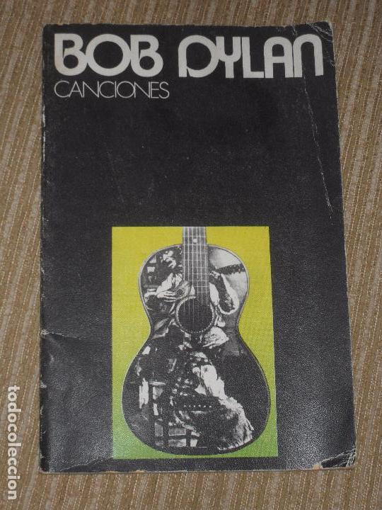 Discos de vinilo: BOB DYLAN. CANCIONES. EDITOR ALBERTO CORAZON 1971. - Foto 1