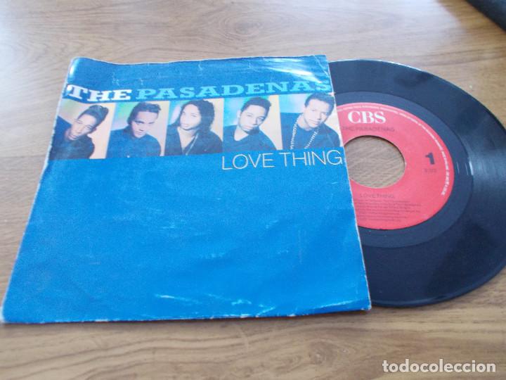 Discos de vinilo: THE PASADENAS. LOVE THING. HE&acute;LL GIVE YOU ALL - Foto 1