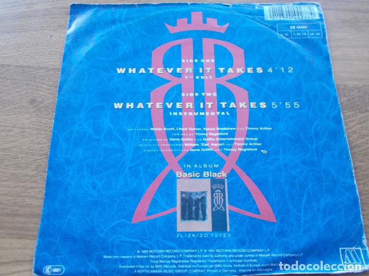 Discos de vinilo: BASIC BLACK. WHATEVER IT TAKES. - Foto 2
