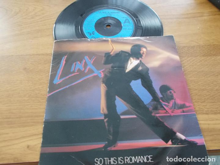 Discos de vinilo: LINX. SO THIS IS ROMANCE. - Foto 1