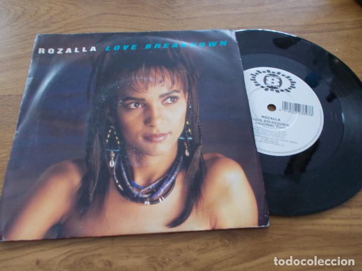 Discos de vinilo: ROZALLA. LOVE BREAKDOWN. - Foto 1
