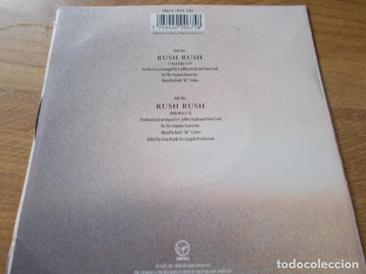 Discos de vinilo: PAULA ABDUI. RUSH RUSH. - Foto 2