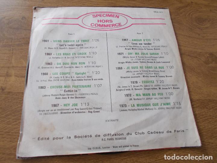 Discos de vinilo: JOHNNY HALLYDAY. 1961 SUCCES 1973 - Foto 2