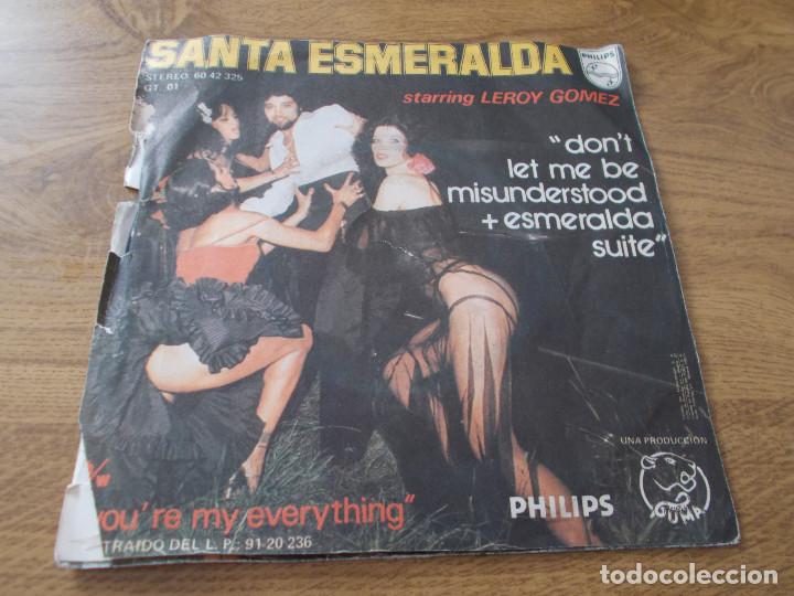 Discos de vinilo: LET ME BE MISUNDERSTOOD. YOU&acute;RE MY EVERYTHING. - Foto 2