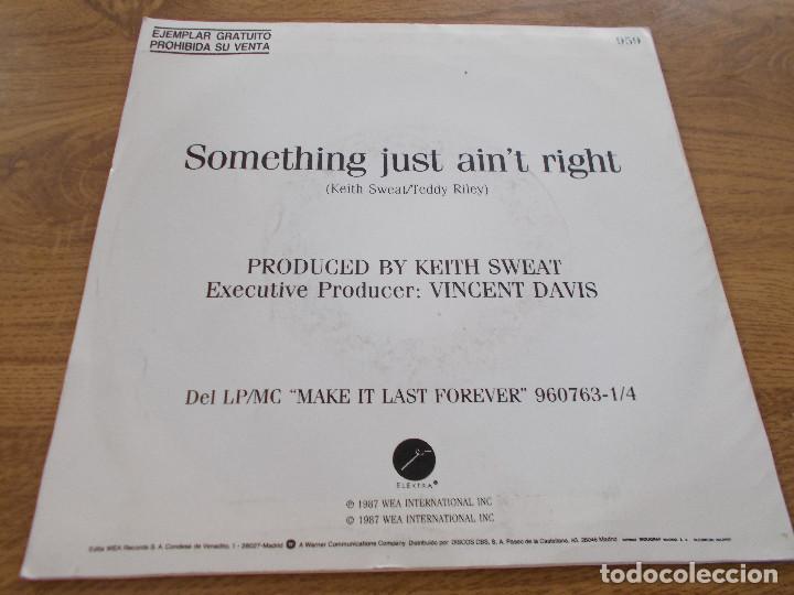 Discos de vinilo: KEITH SWEAT, SOMETHING JUST AIN&acute;T RIGHT. - Foto 2