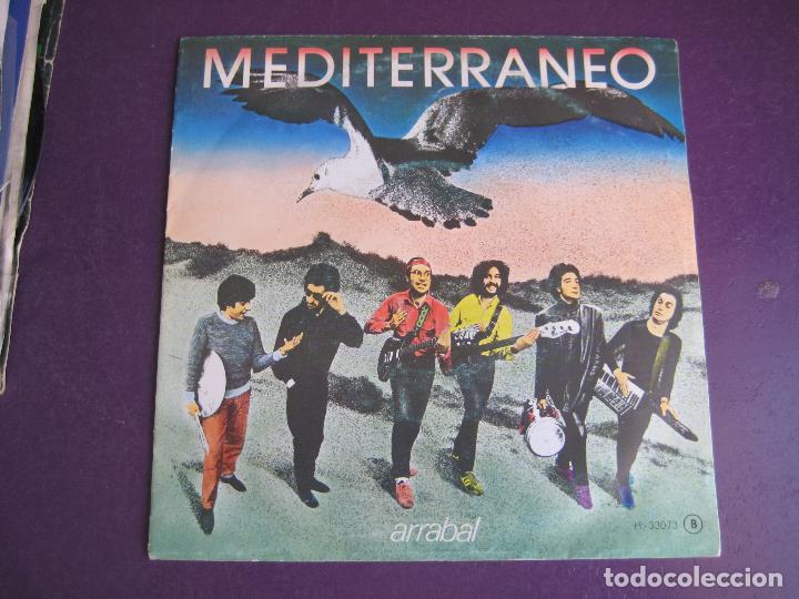 Disques de vinyle: MEDITERRANEO Sg CHAPA 1982 arrabal/ mi amigo