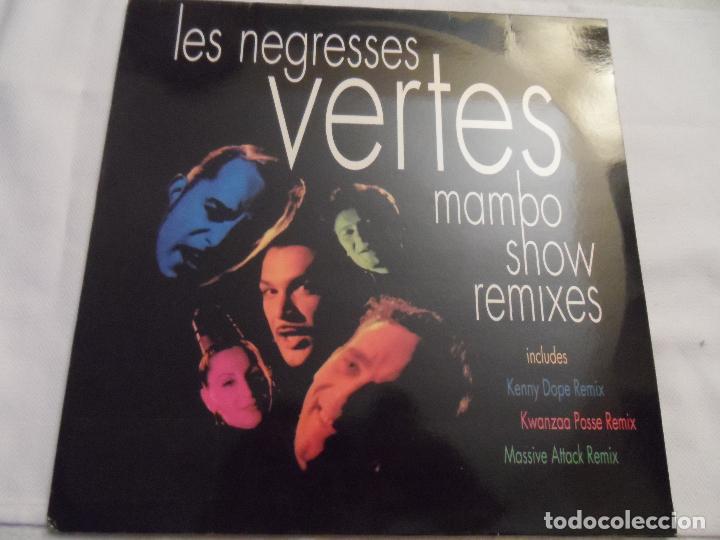 Discos de vinilo: LES NEGRESSES VERTES - MAMBO SHOW REMIXES - Foto 1
