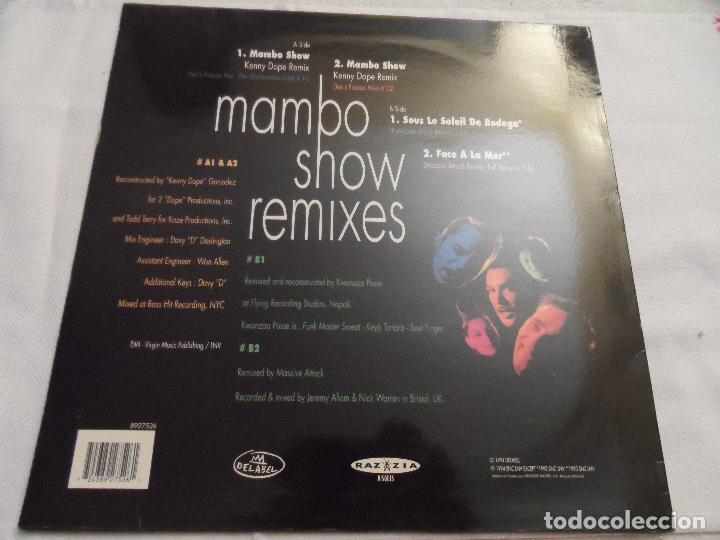 Discos de vinilo: LES NEGRESSES VERTES - MAMBO SHOW REMIXES - Foto 2