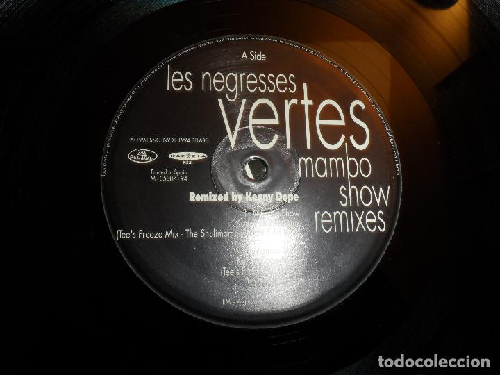 Discos de vinilo: LES NEGRESSES VERTES - MAMBO SHOW REMIXES - Foto 3