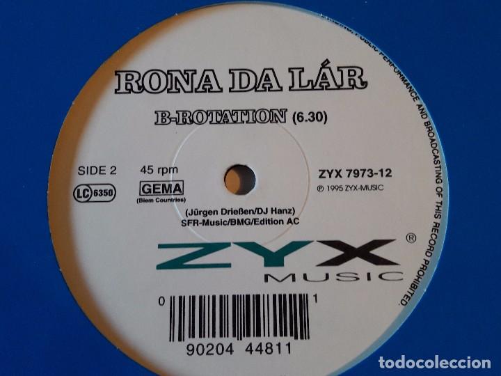 Discos de vinilo: Rona Da Lar - Somebody / B-Rotation - 1995 - Foto 2