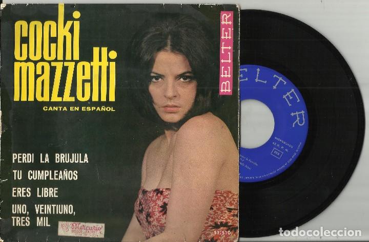 Discos de vinilo: cocki mazzetti ep perdi la brujula + 3 1965